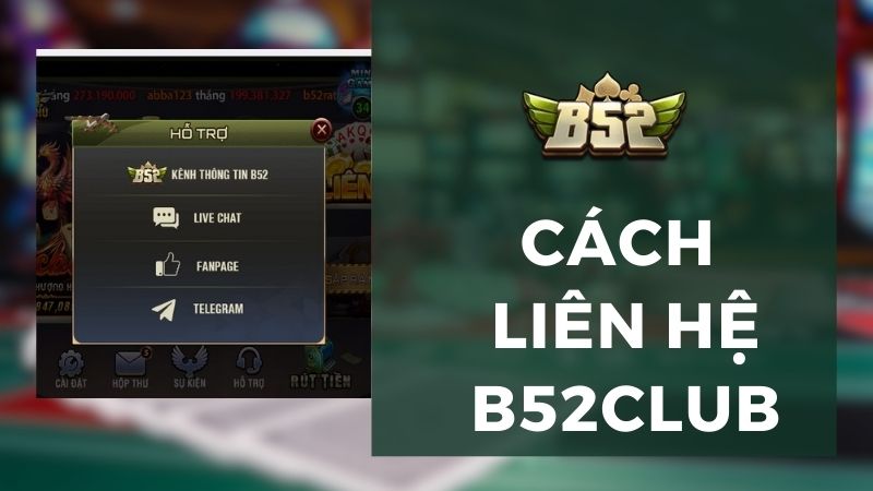 cách liên hệ B52Club