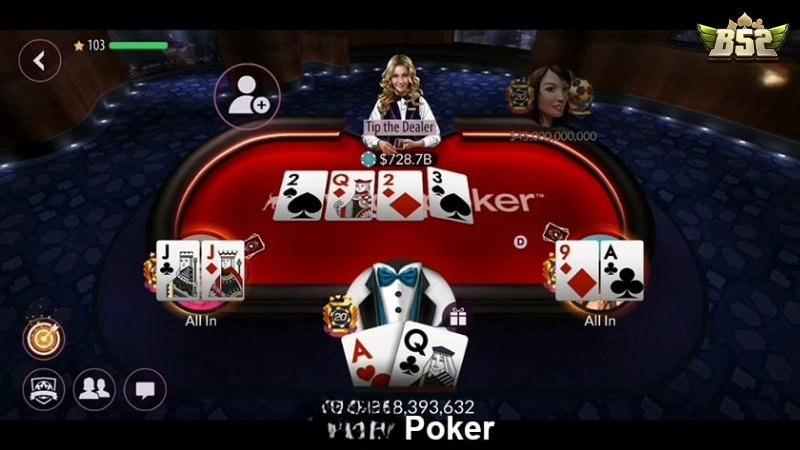 Thử tài cùng trò chơi đánh bài Poker hiện đại