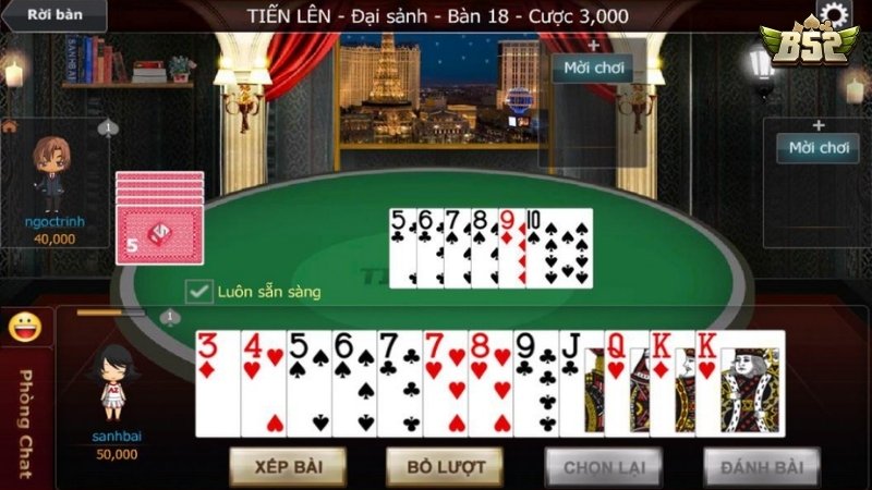 Game bài Tiến Lên thu hút đông đảo cược thủ tham gia