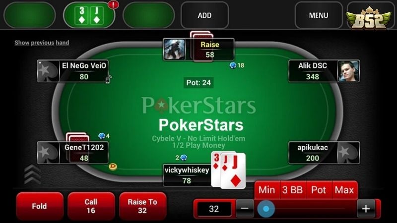 Mỗi thành viên trong ván Poker sẽ nhận được 2 lá bài tẩy riêng cho mình